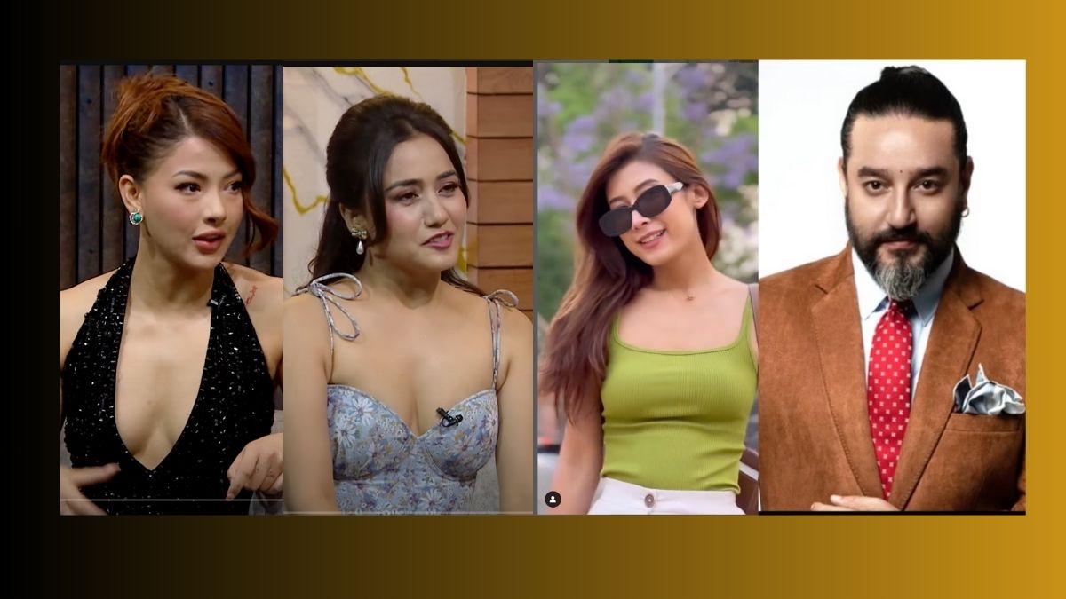 Samragyee RL Shah,Swastima Khadka, Asmi Shrestha, Suraj Singh Thakuri (From the left)
