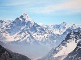 Melting Himalayas in Nepal
