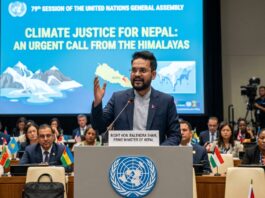Nepal’s Prime Minister in UNGA and the Fight for Climate Justice Prime Minister Balendra Shah addresses 81st UNGA climate justice Nepal
